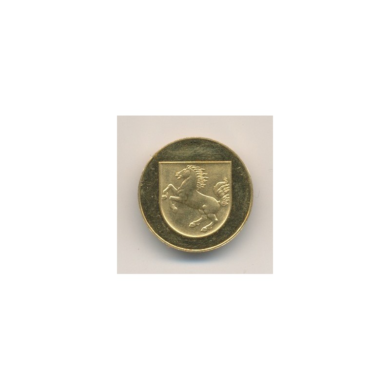 Médaille Or - Stuttgart - Altes schloss und Stiftskirche - cheval 