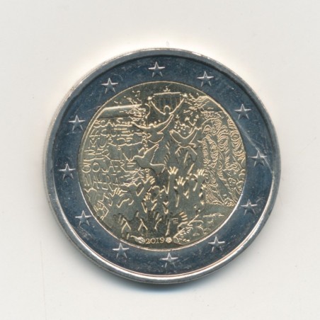 2 Euro France 2019 - 30ème anniversaire de la chute du mur de Berlin