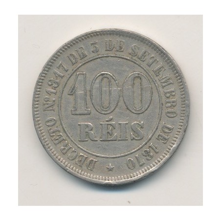 Brésil - 100 REIS - 1883