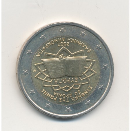 2€ Grece 2007 - Traité de Rome