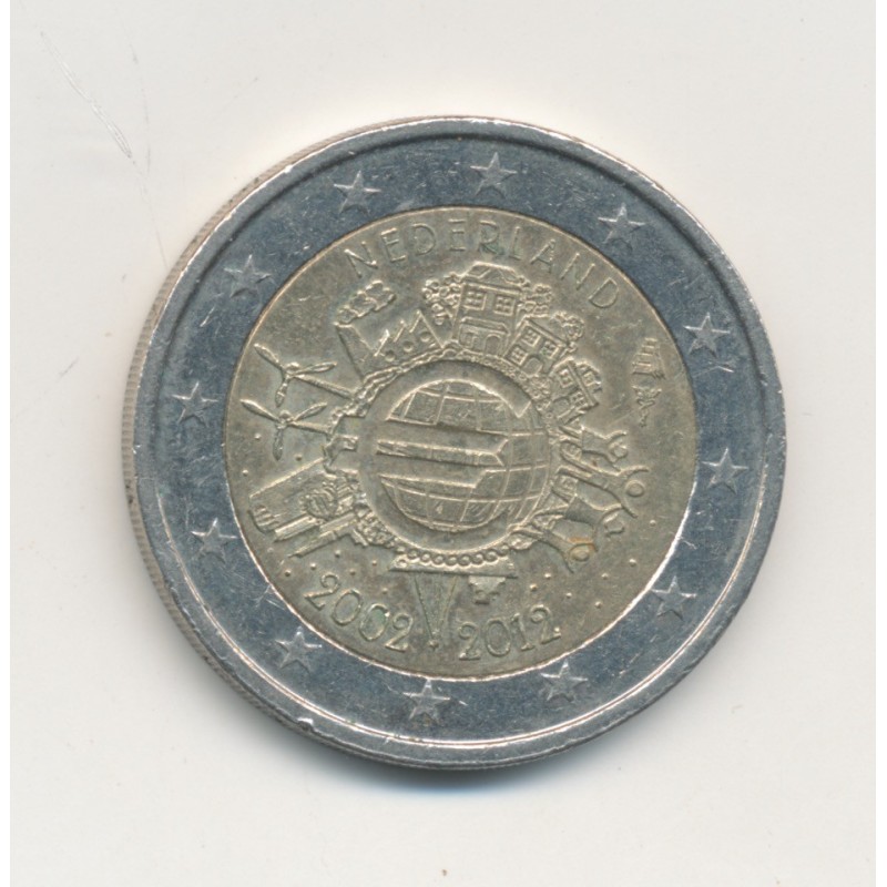 2€ Pays-Bas 2012 - 10ans Euro