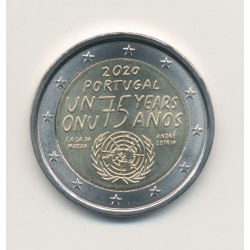 2€ Portugal 2020 - 75 ans de l’Organisation des Nations Unies ONU
