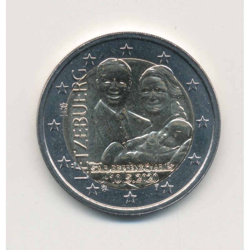 2€ Luxembourg 2021 - 40e anniversaire de la naissance du Grand-Duc - Type Relief