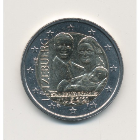 2€ Luxembourg 2021 - 40e anniversaire de la naissance du Grand-Duc - Type Relief