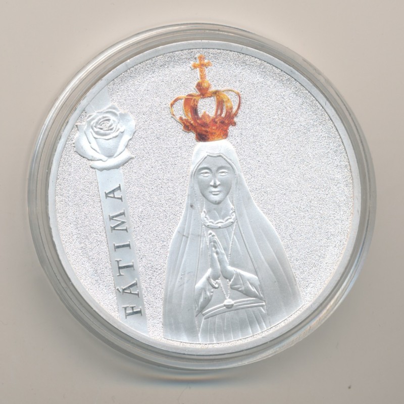 Médaille - Lourdes - Fatima - Shrines of europe 