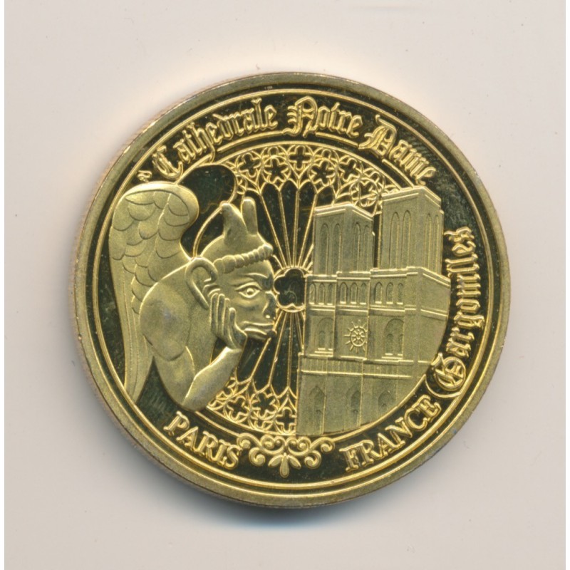 Médaille - Paris Notre Dame - 40mm - cuivre