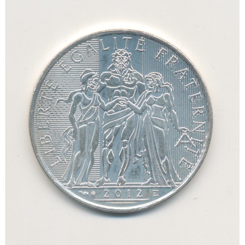 10 Euro Hercule - 2012 - argent