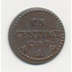 1 Centime Dupré - AN 7 A Paris 2