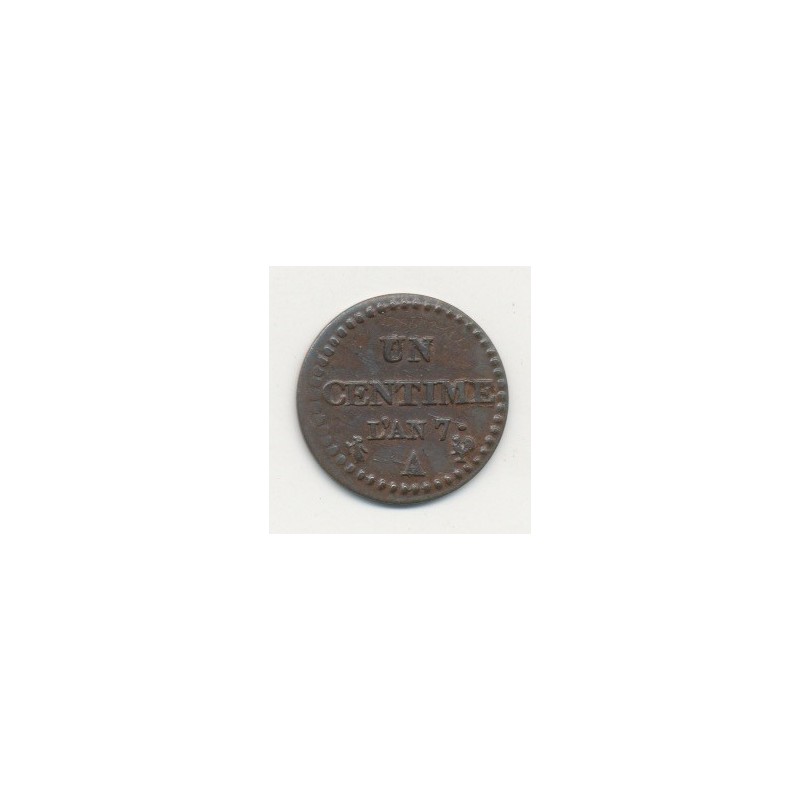 1 Centime Dupré - AN 7 A Paris