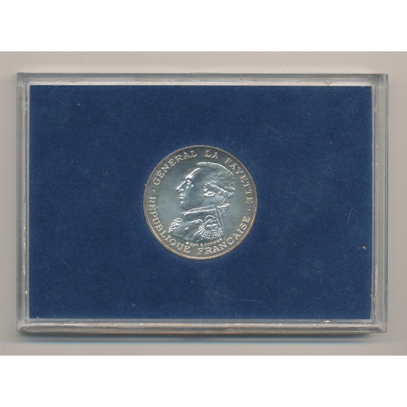100 Francs La Fayette - 1987 - argent Brillant Universel - FDC - 