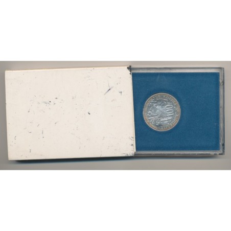 100 Francs Emile Zola - 1985 - argent Brillant Universel - FDC