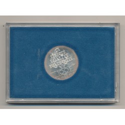 Coffret - 100 Francs Liberté - 1986 - argent Brillant universel - sans fourreau 2