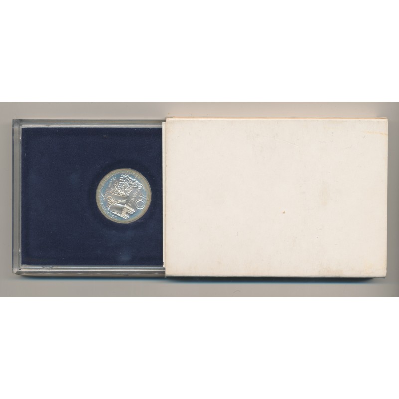 10 Francs Victor Hugo - 1985 - argent Brillant Universel - FDC