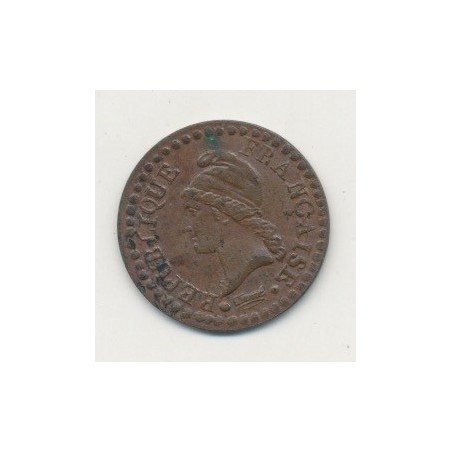 1 Centime Dupré - AN 8 A Paris