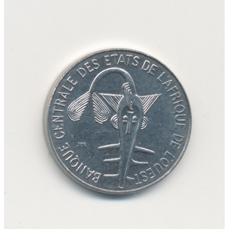 Union monétaire Ouest Africain - 1 Franc - 1984 - acier inox - SUP