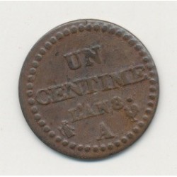1 Centime Dupré - AN 8 A Paris 2