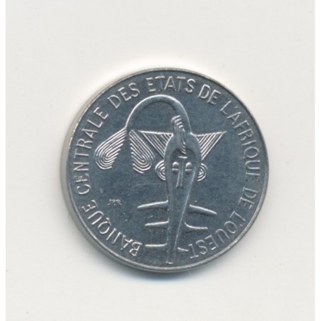 Union monétaire Ouest Africain - 1 Franc - 1984 - acier inox - SUP