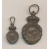 Lot 2 Médailles - Sainte Hélène - Napoléon I - 1821