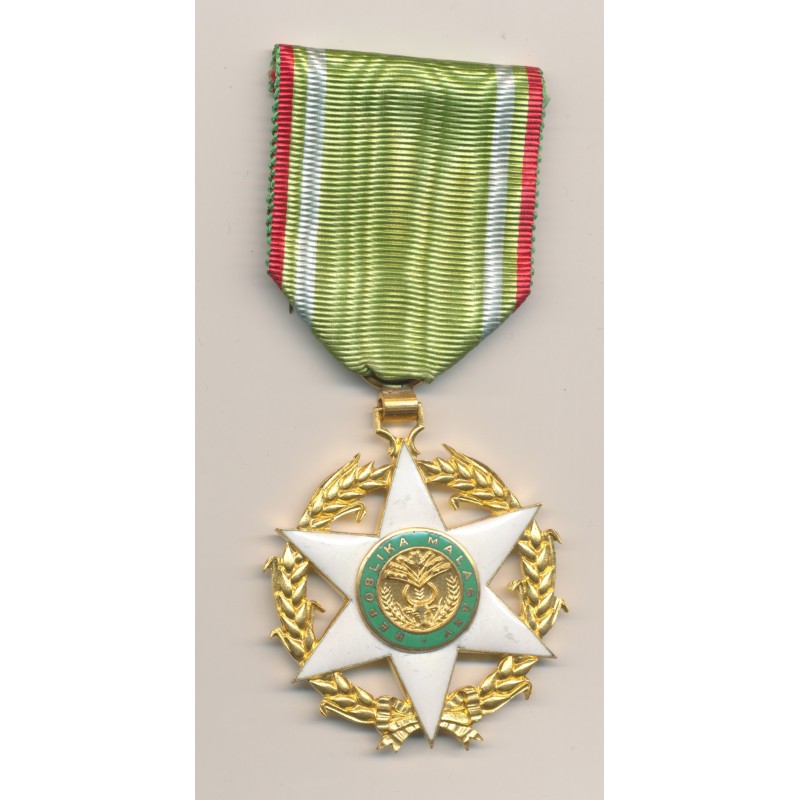 Madagascar - Ordre mérite agricole - Chevalier