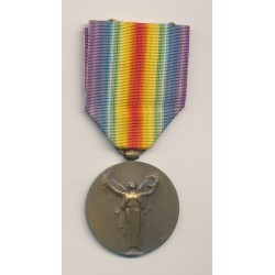 Médaille - Victoire interallié - 1914-18 - graveur Morlon