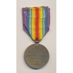 Médaille - Victoire interallié - 1914-18 - graveur Morlon 2