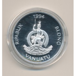 Vanuatu - 50 Vatu 1994 - Natation - Jeux Olympique 1996 - argent  2