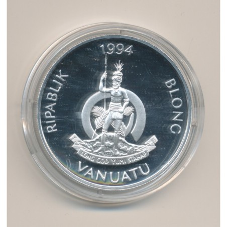 Vanuatu - 50 Vatu 1994 - Natation - Jeux Olympique 1996 - argent 