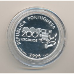 Portugal - 200 Escudos 1996 - Jeux olympique - argent 2