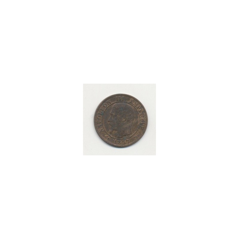 1 Centime Napoléon III - Tête nue - 1857 W Lille
