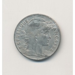 10 Francs Coq Marianne - 1907 - Faux en platine - 1,5g - TTB 2