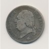 5 Francs Louis XVIII - Buste nu - 1817 L Bayonne - argent - TB