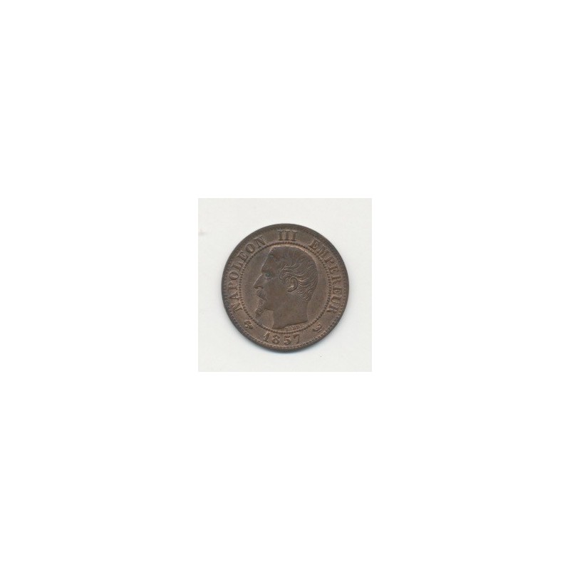 1 Centime Napoléon III - Tête nue - 1857 W Lille
