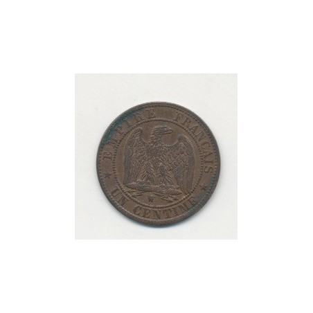 1 Centime Napoléon III - Tête nue - 1857 W Lille