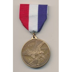 Etats-Unis - Commémorative 50e anniversaire WWII - 1941-1945 - avec pochette officielle 