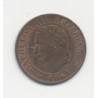 1 Centime Napoléon III - Tête laurée - 1861 K Bordeaux