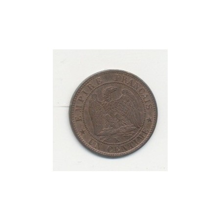 1 Centime Napoléon III - Tête laurée - 1861 K Bordeaux