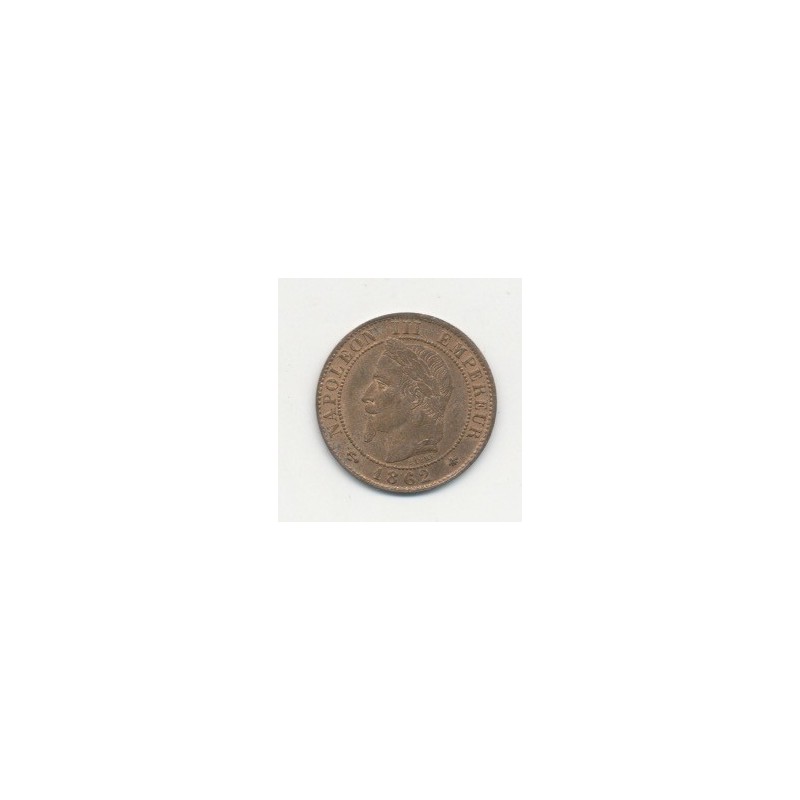 1 Centime Napoléon III - Tête laurée - 1862 A Paris
