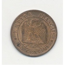 1 Centime Napoléon III - Tête laurée - 1862 A Paris 2