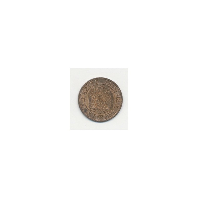 1 Centime Napoléon III - Tête laurée - 1862 A Paris