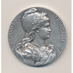 Médaille - Chambre des députés - 1898 - Seine inférieure - République française - argent 65g - 50mm - TTB+