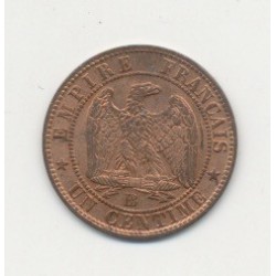 1 Centime Napoléon III - Tête laurée - 1862 BB Strasbourg 2