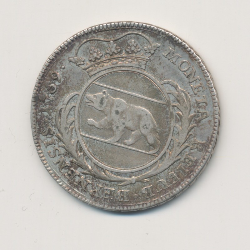 Suisse - 1/4 Thaler 1759 - argent - TTB