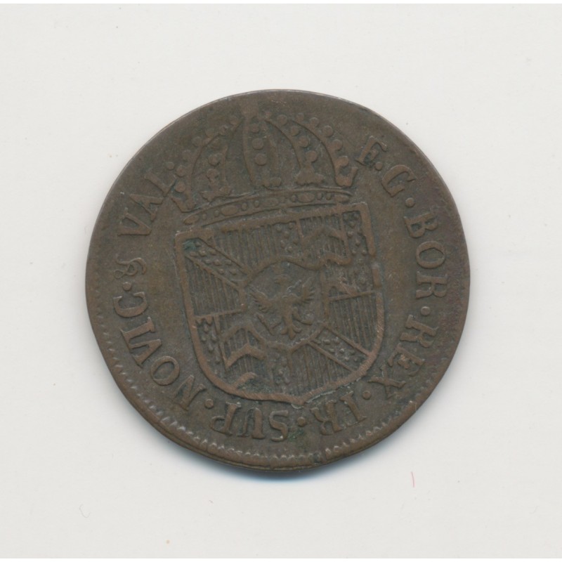 Suisse - 1/2 Batzen 1790 - Neuchatel - billon - TTB