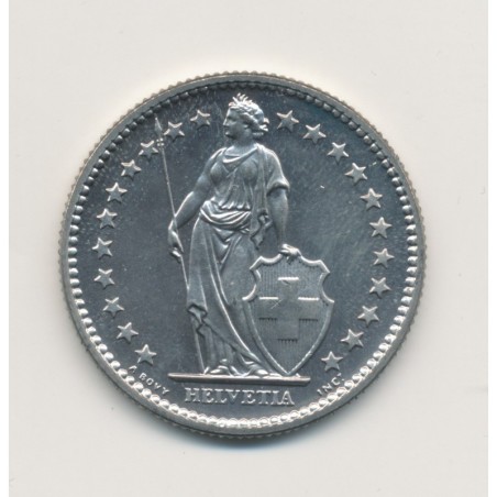 Suisse - 2 Francs - 1977 - cupronickel - BE/Proof