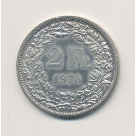 Suisse - 2 Francs - 1978 - cupronickel - BE/Proof