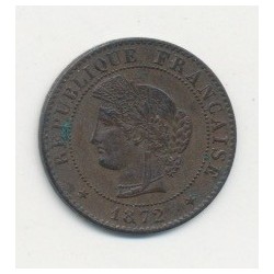 1 Centime Cérès - 1872 A Paris