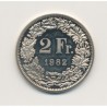 Suisse - 2 Francs - 1982 - cupronickel - BE/Proof
