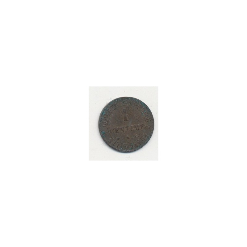 1 Centime Cérès - 1872 A Paris