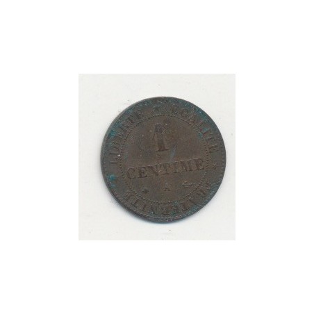 1 Centime Cérès - 1872 A Paris