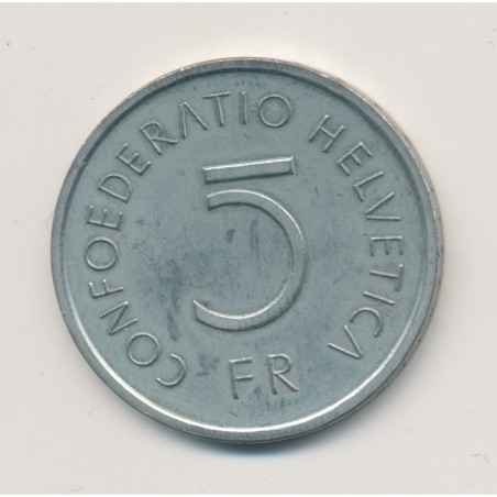 Suisse - 5 Francs - 1976 - 500e anniversaire bataille de la Murten - cupronickel - SUP